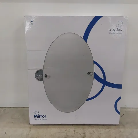 BOXED 1919 CORYDEX OVAL WALL MIRROR (1 BOX)