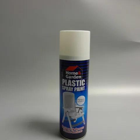 APPROXIMATELY 24 SEALED HOME & GARDEN PLASTIC SPRAY PAINT 300ML - WHITE