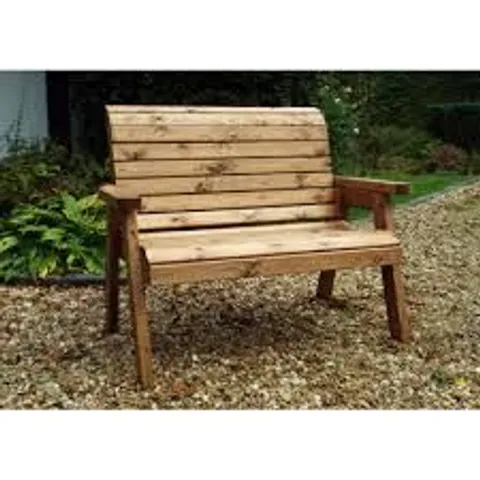 BOXED THORKIL WOODEN GARDEN BENCH