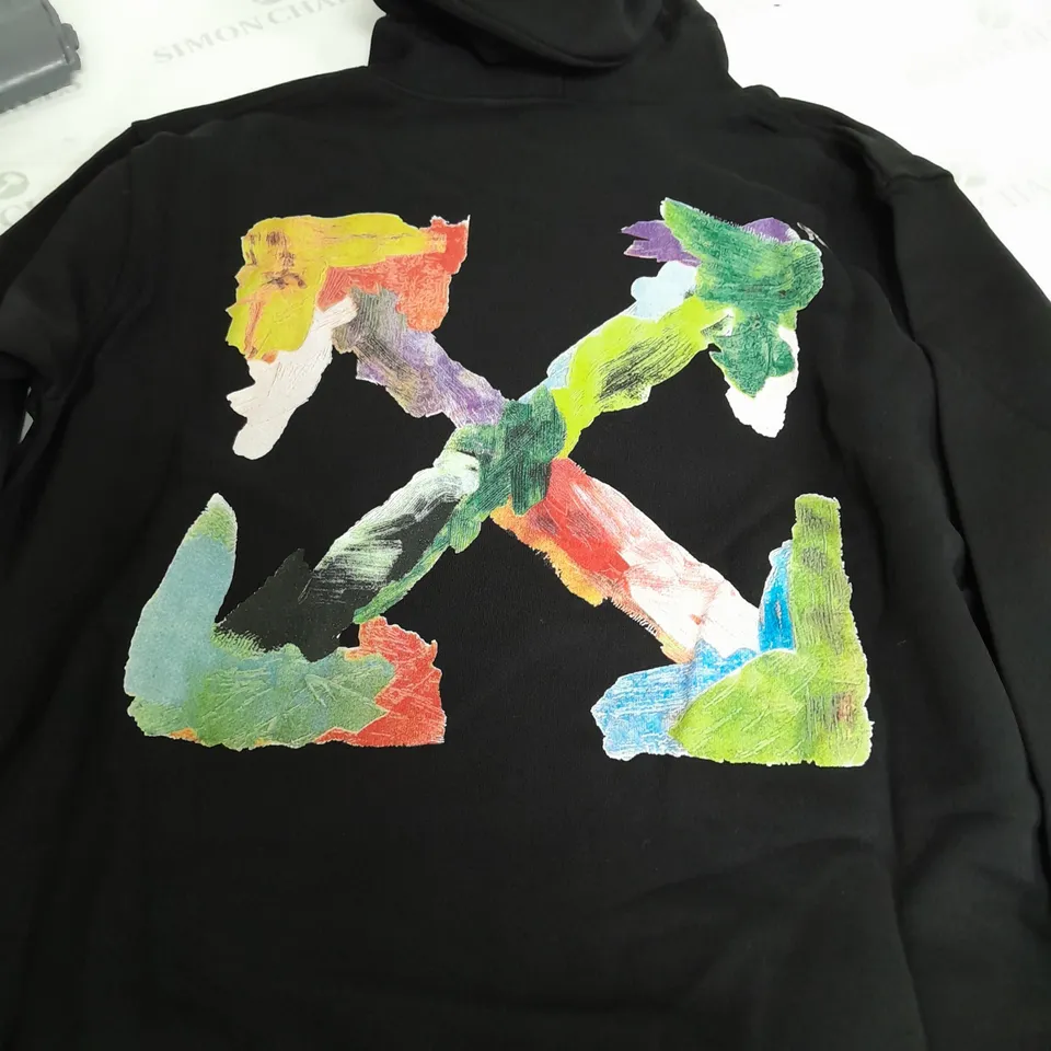 OFF WHITE JUMPER IN BLACK - SMALL