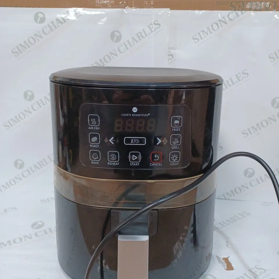 COOK'S ESSENTIALS 4.0L AIR FRYER - BLACK
