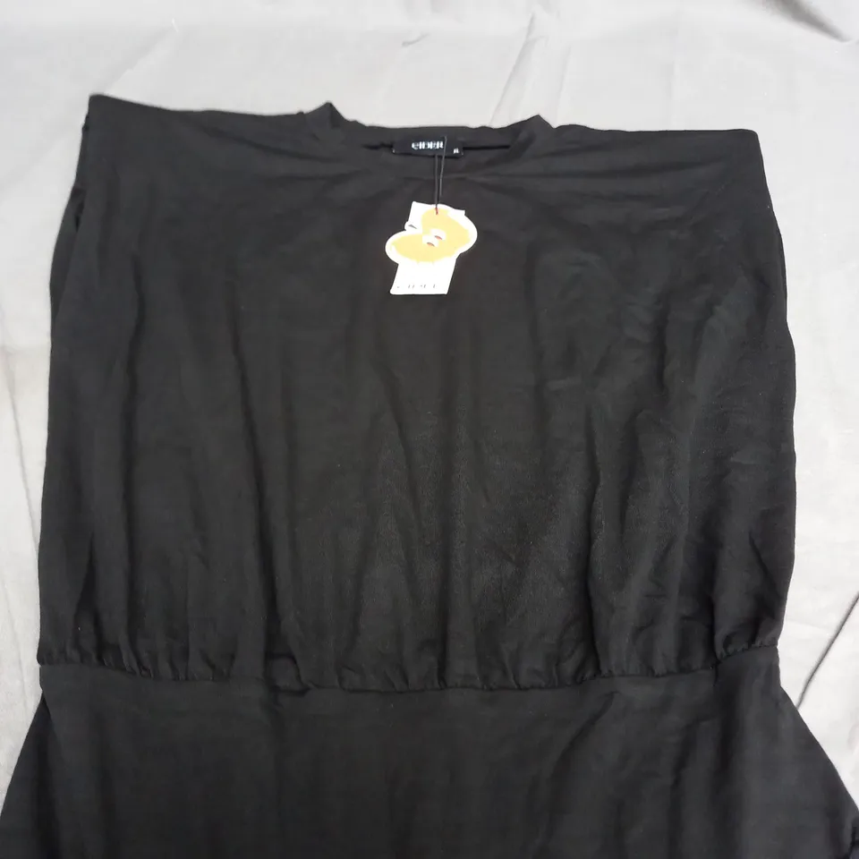 CIDER BLACK BODY SUIT - XL