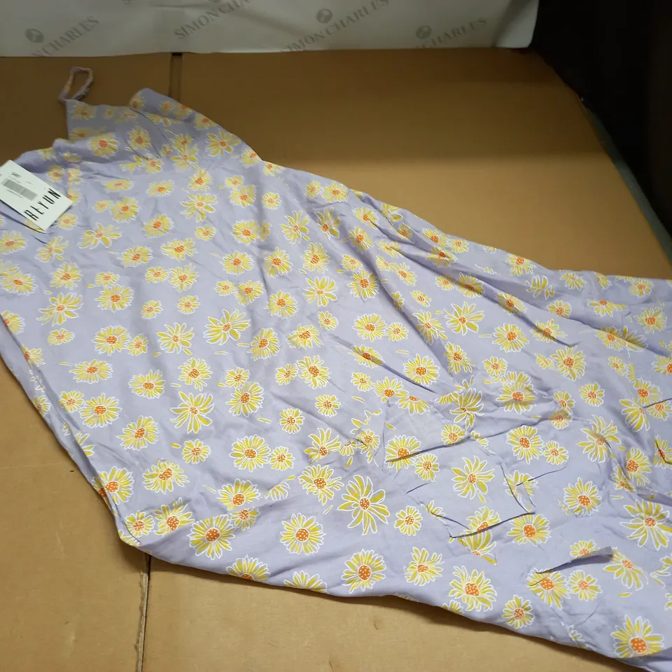 REYON LILAC FLORAL DRESS - EUR M