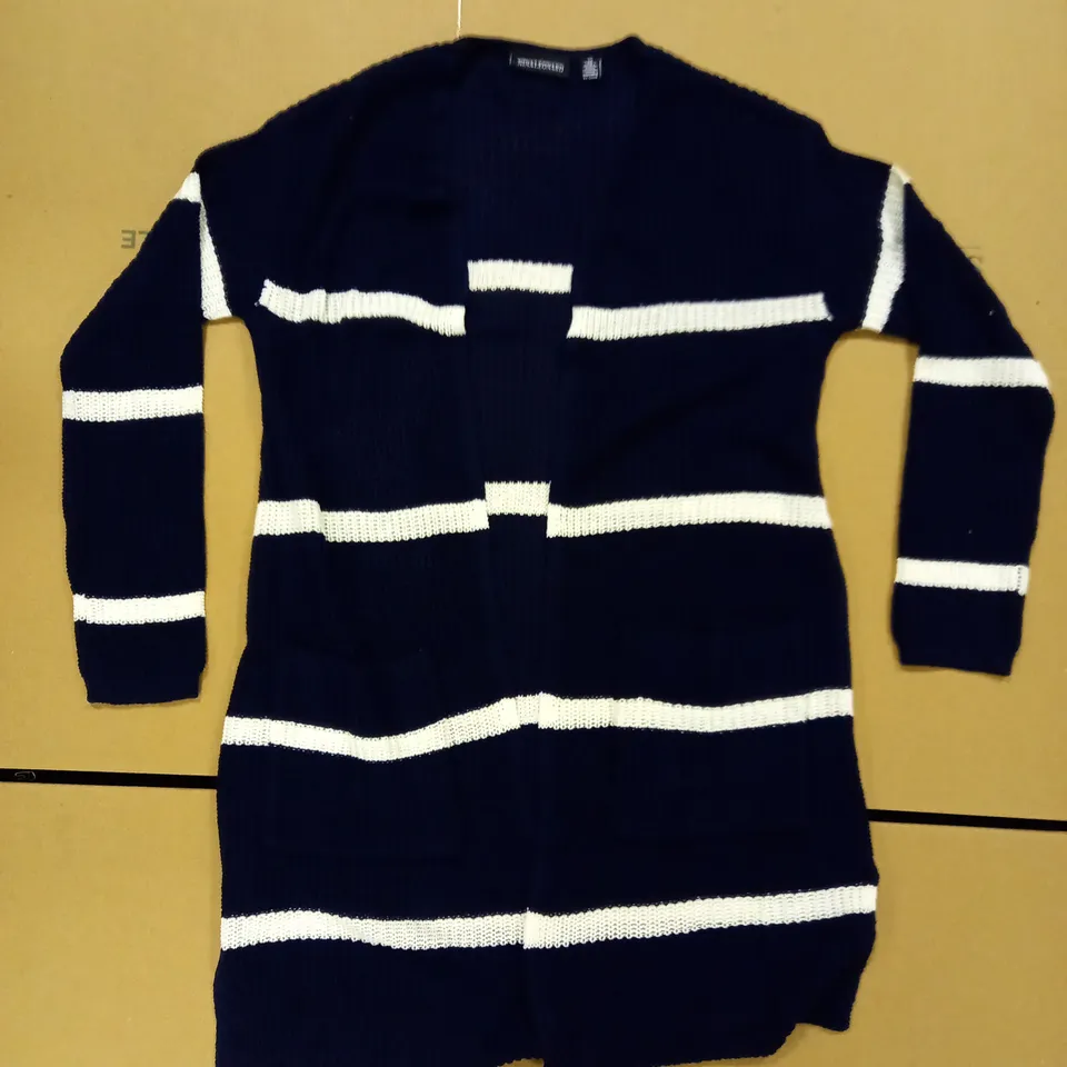 BRAND NEW NINA LEONARD LONG SLEEVE OPEN FRONT LONGLINE CARDIGAN SIZE XS