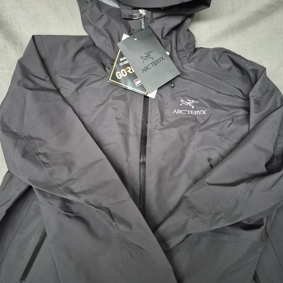 ARC'TERYX BETA LT JACKET – MEN'S, BLACK, SIZE S (UK)