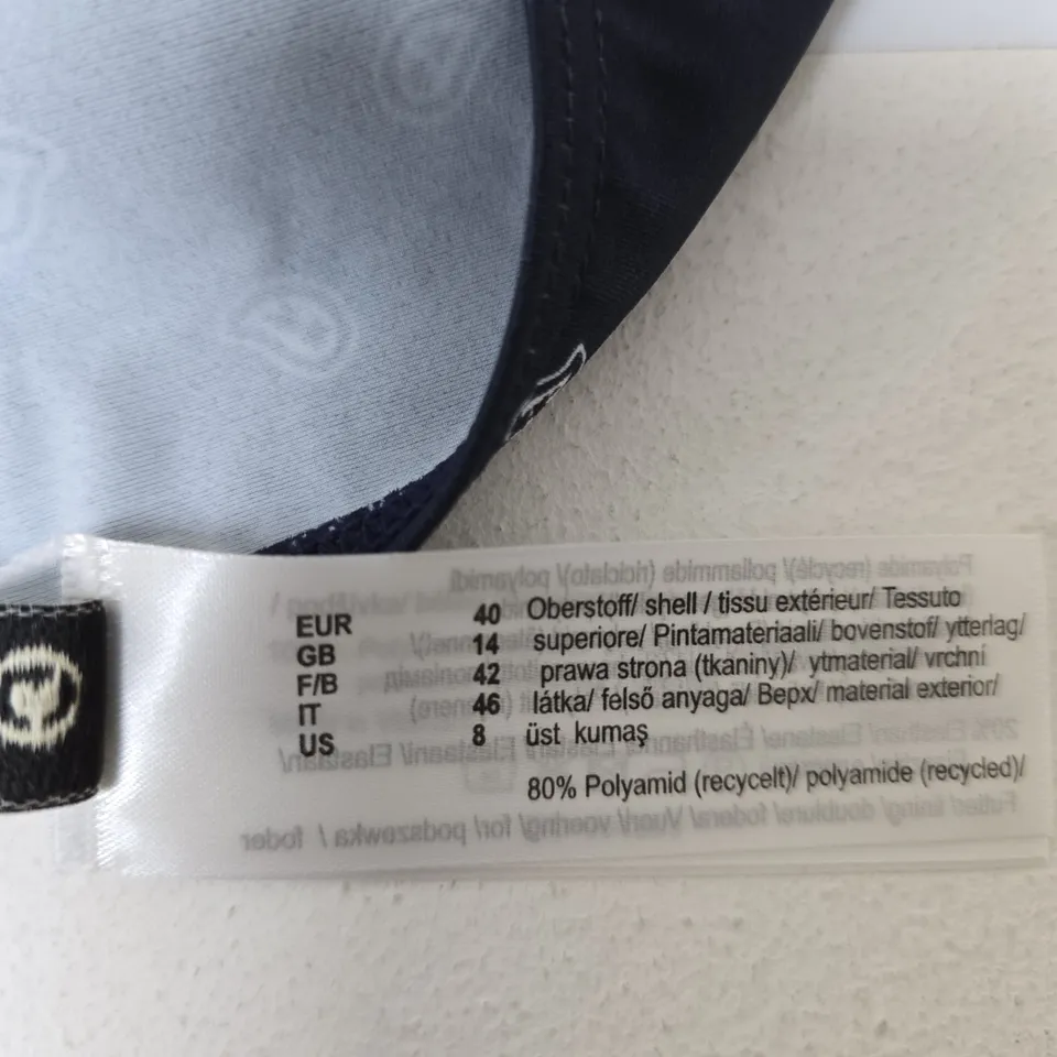 BONPRIX INK BLUE PRINT BIKINI SIZE 14