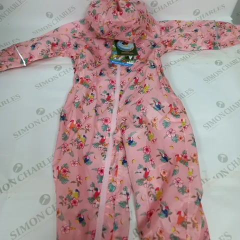 REGATTA WATERPROOF ALL IN ONE SUIT SIZE 24-26 MONTHS