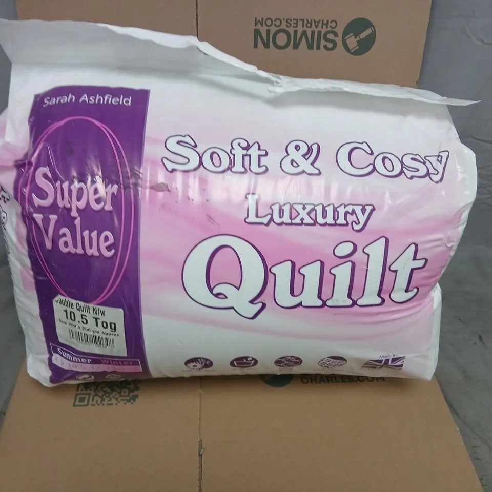 SARAH ASHFIELD SOFT & COSY LUXURY QUILT DUVET FILLING – 10.5 TOG 