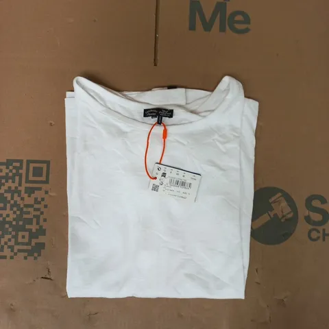 SUPERDRY STUDIOS LOOSE TEE IN WHITE SIZE MEDIUM