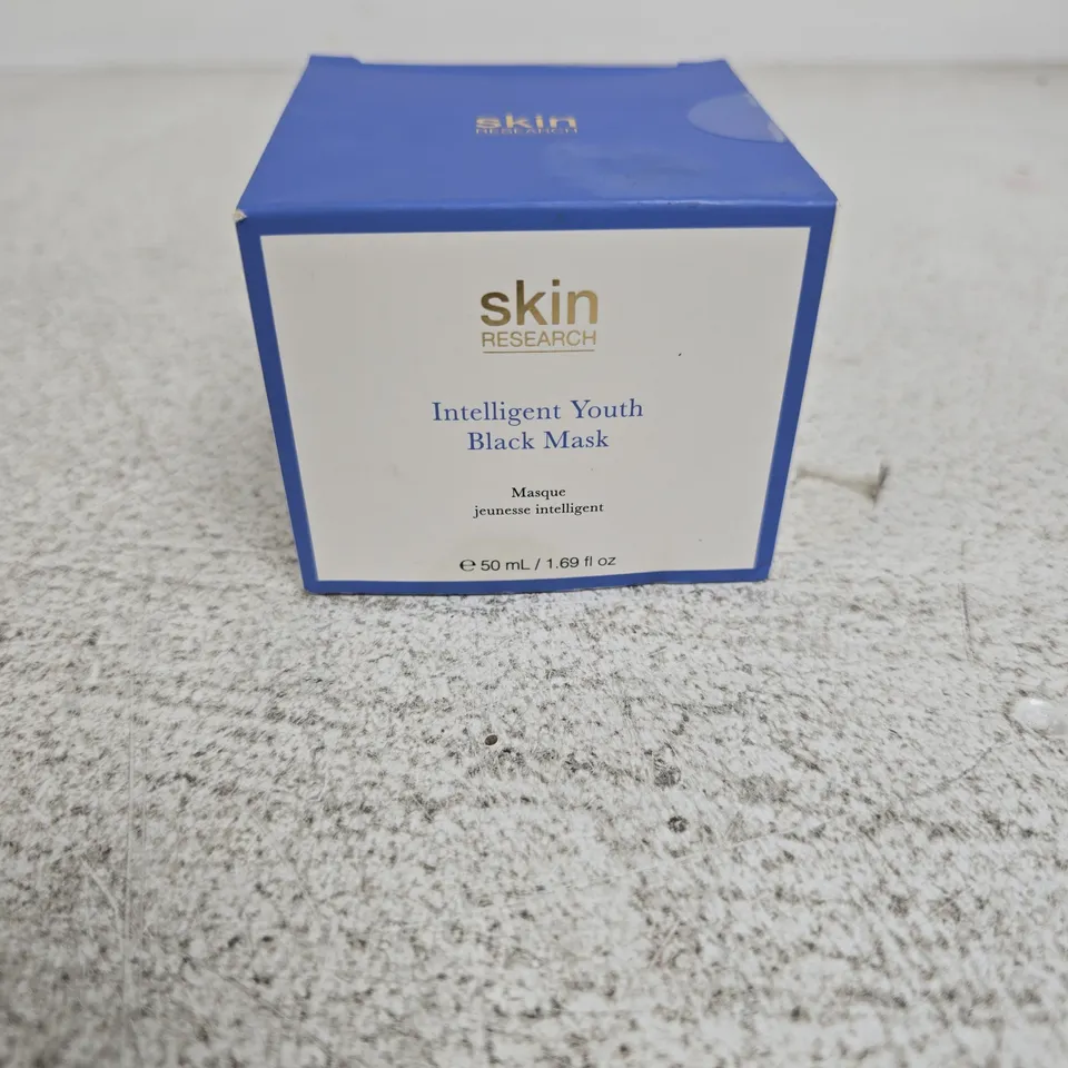SKIN RESEARCH INTELLIGENT YOUTH BLACK MASK – 50 ML