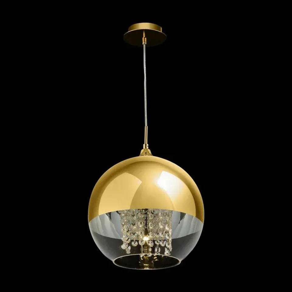 BOXED CROWDER 1-LIGHT GLOBE PENDANT 