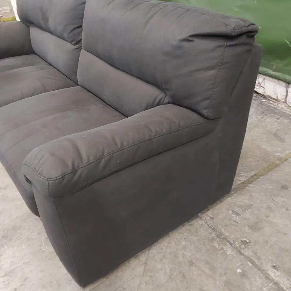 DESIGNER DANIELLE 3 SEATER FABRIC UPHOLSTERED SOFA