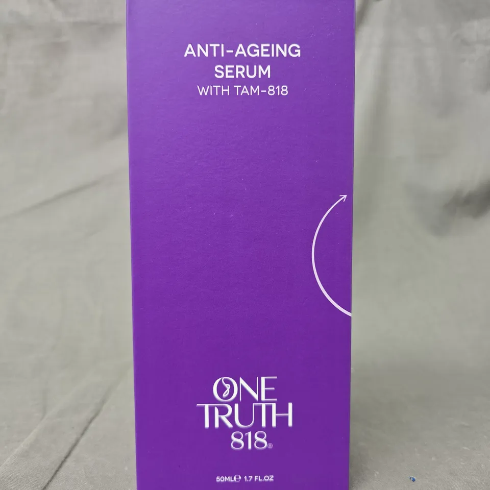ONE TRUTH 818 ANTI-AGEING SERUM WITH TAM-818 (50ML)