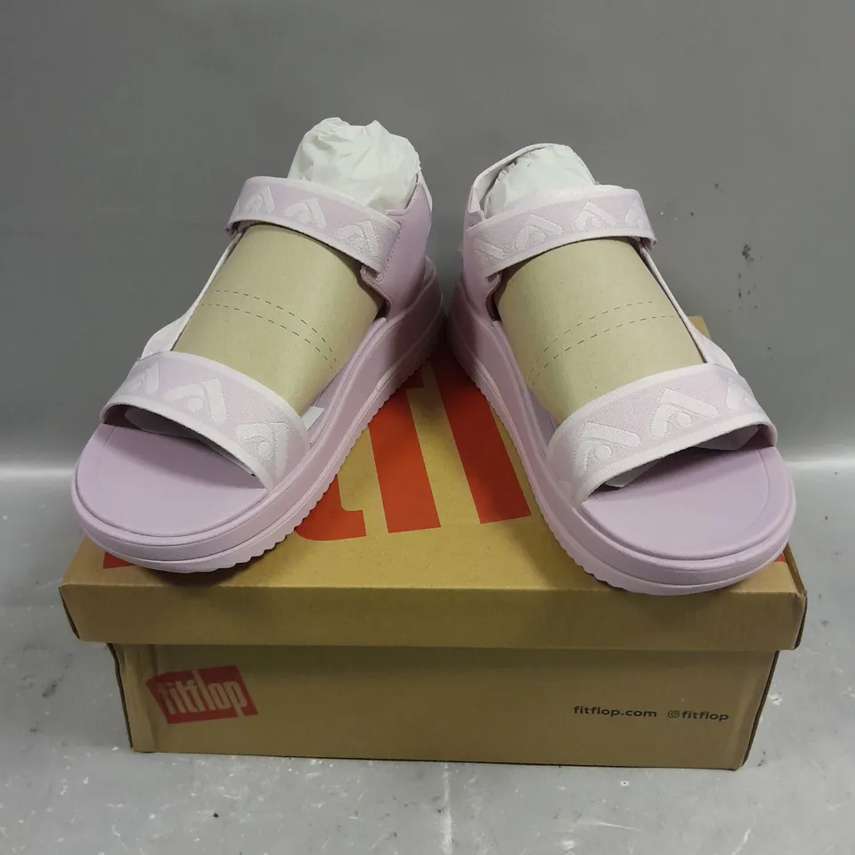 BOXED FITFLOP SURF WEBBING BACK-STRAP SANDALS - 6