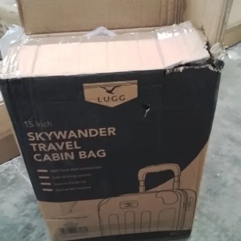 BOXED LUGG SKYWANDER TRAVEL CABIN BAG BLACK