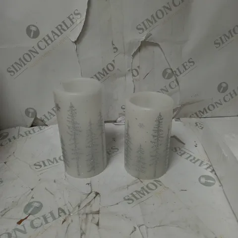 BOXED2 CHRISTMAS BATTERY POWERED CANDLES