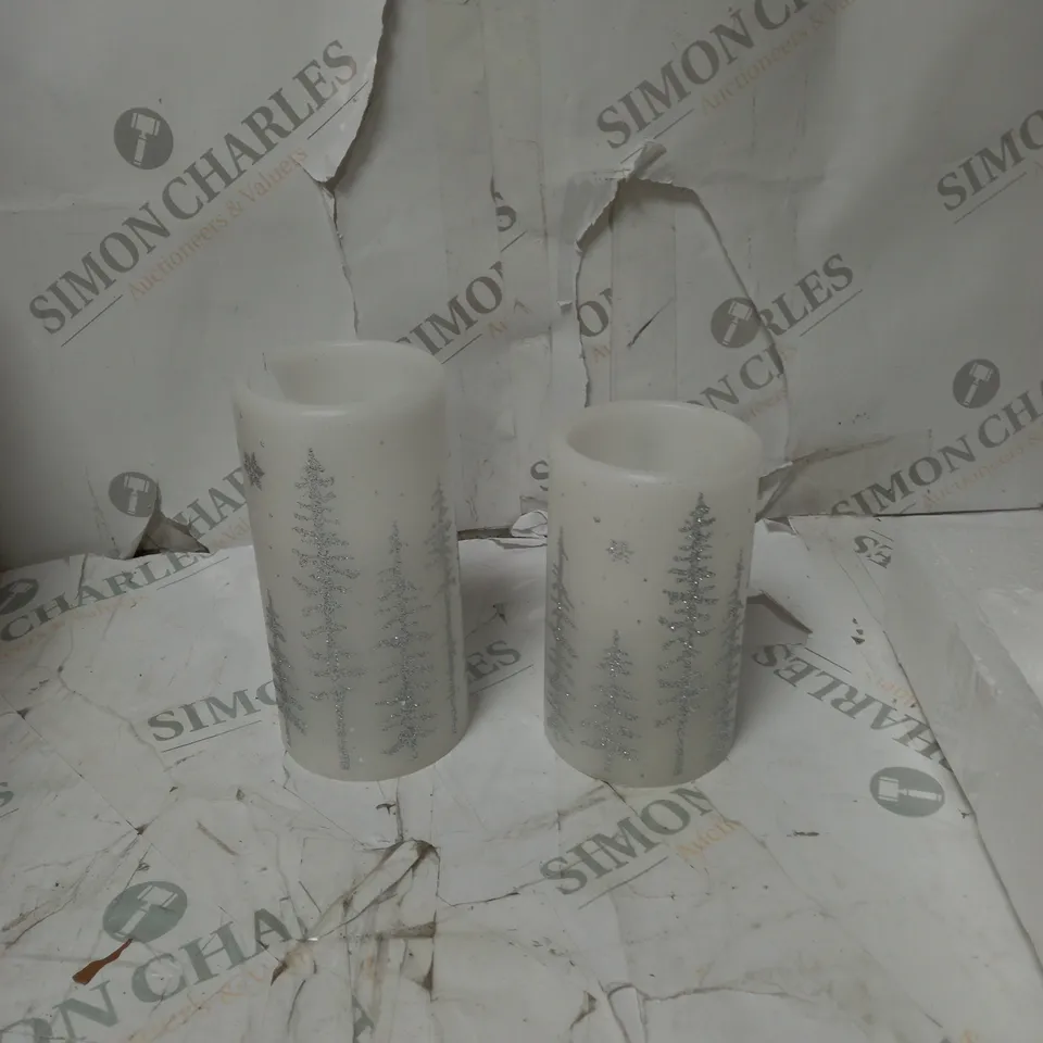 BOXED2 CHRISTMAS BATTERY POWERED CANDLES 