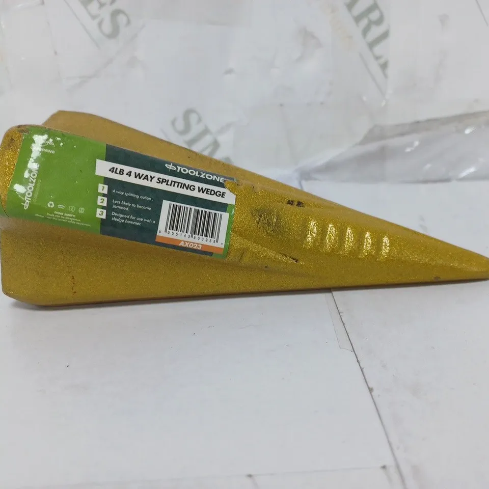 TOOLZONE 4LB 4 WAY SPLITTING WEDGE