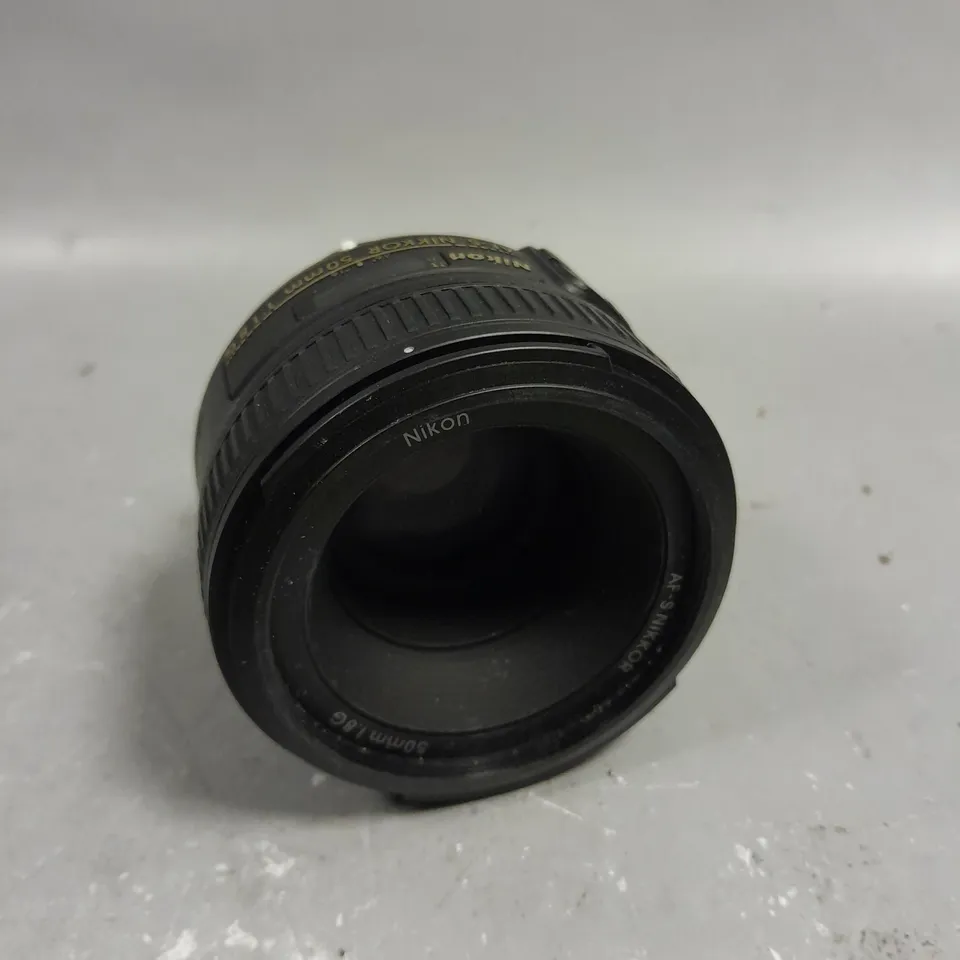 NIKON NIKKOR AF-S 50MM CAMERA LENS 