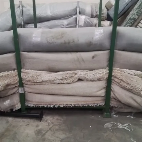 STILLAGE OF APPROXIMATELY 20 XL QUALITY DESIGNER RUGS