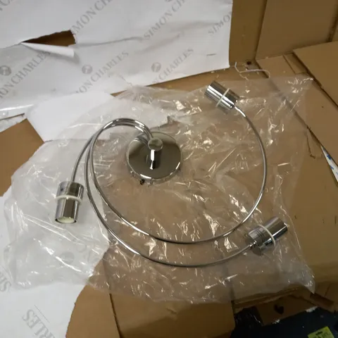 JOHN LEWIS MAYA 3 LIGHT SEMI FLUSH