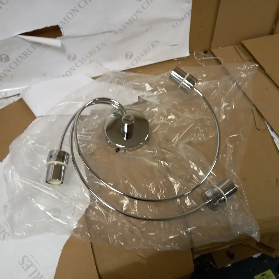 JOHN LEWIS MAYA 3 LIGHT SEMI FLUSH 