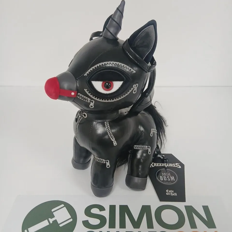 BRAND NEW KILLSTAR KREEPHURES MYTH BDSM PLUSH TOY – BLACK (CUTE AS HELL)
