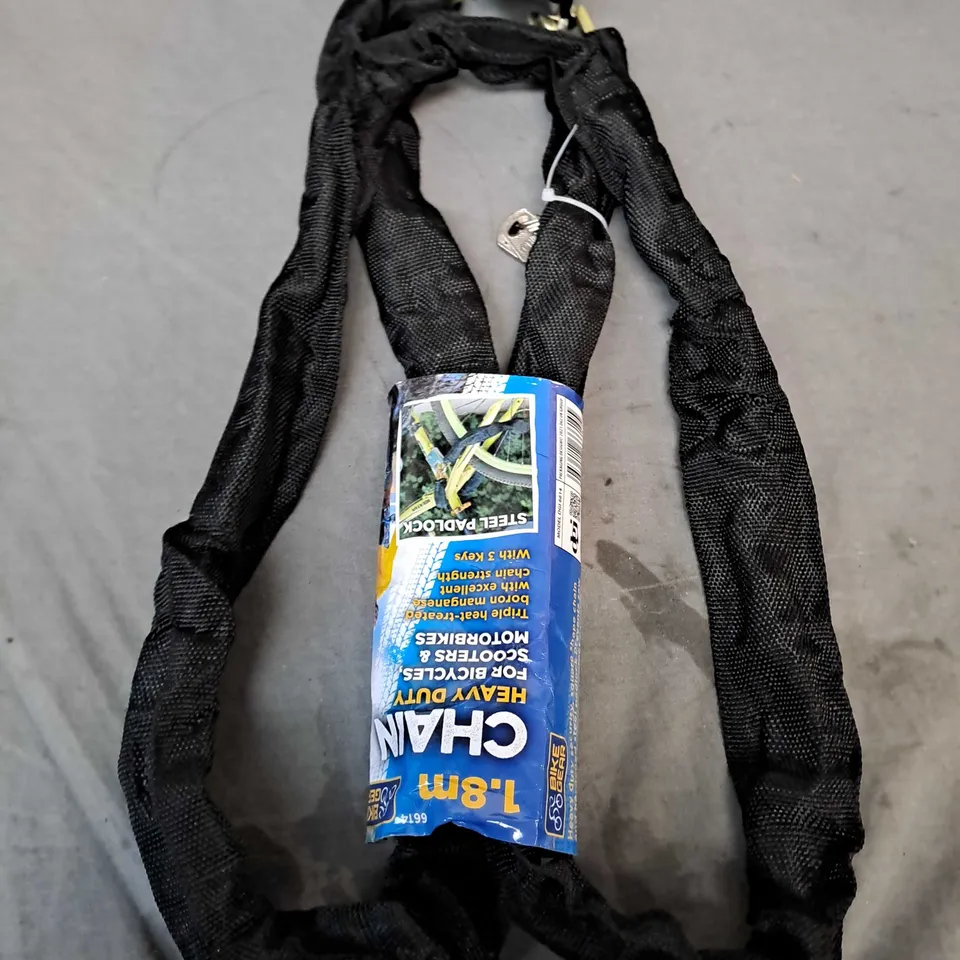 BIKE LOCK AND CHAIN 