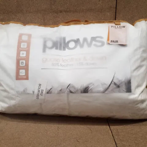 THE NIGHTS RANGE PILLOWS GOOSE FEATHER & DOWN 48×74CM