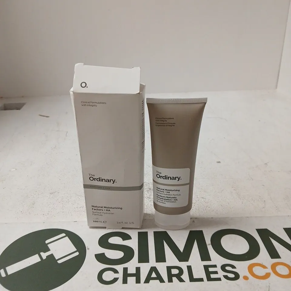 THE ORDINARY NATURAL MOISTURIZING FACTORS + HA MOISTURIZER 100ML