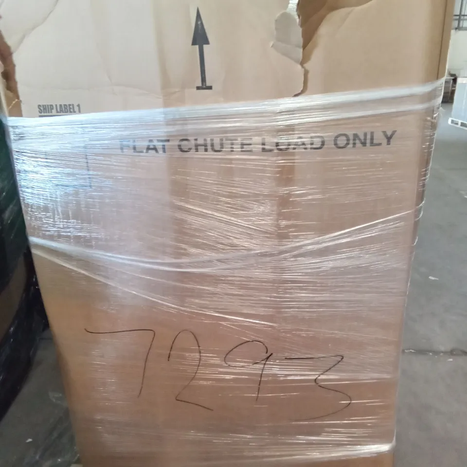 PALLET OF ASSORTED ITEMS INCLUDING PAMO BABEL COMPACT STROLLER, ROOF RACKS, CAMERA TRIPOD, PET CARRIER, ROUND SEAT CUSHION, REFRACTOR TELESCOPE