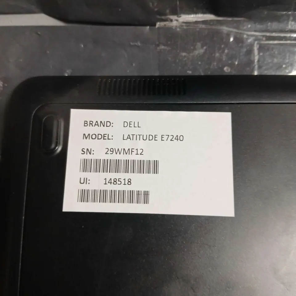 DELL LATITUDE E7240 LAPTOP – BLACK