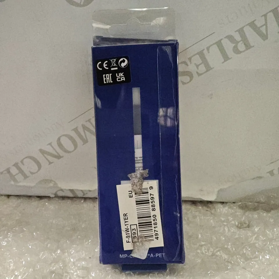 CASIO DIGITAL WRISTWATCH IN BLACK - F-91W-1YER