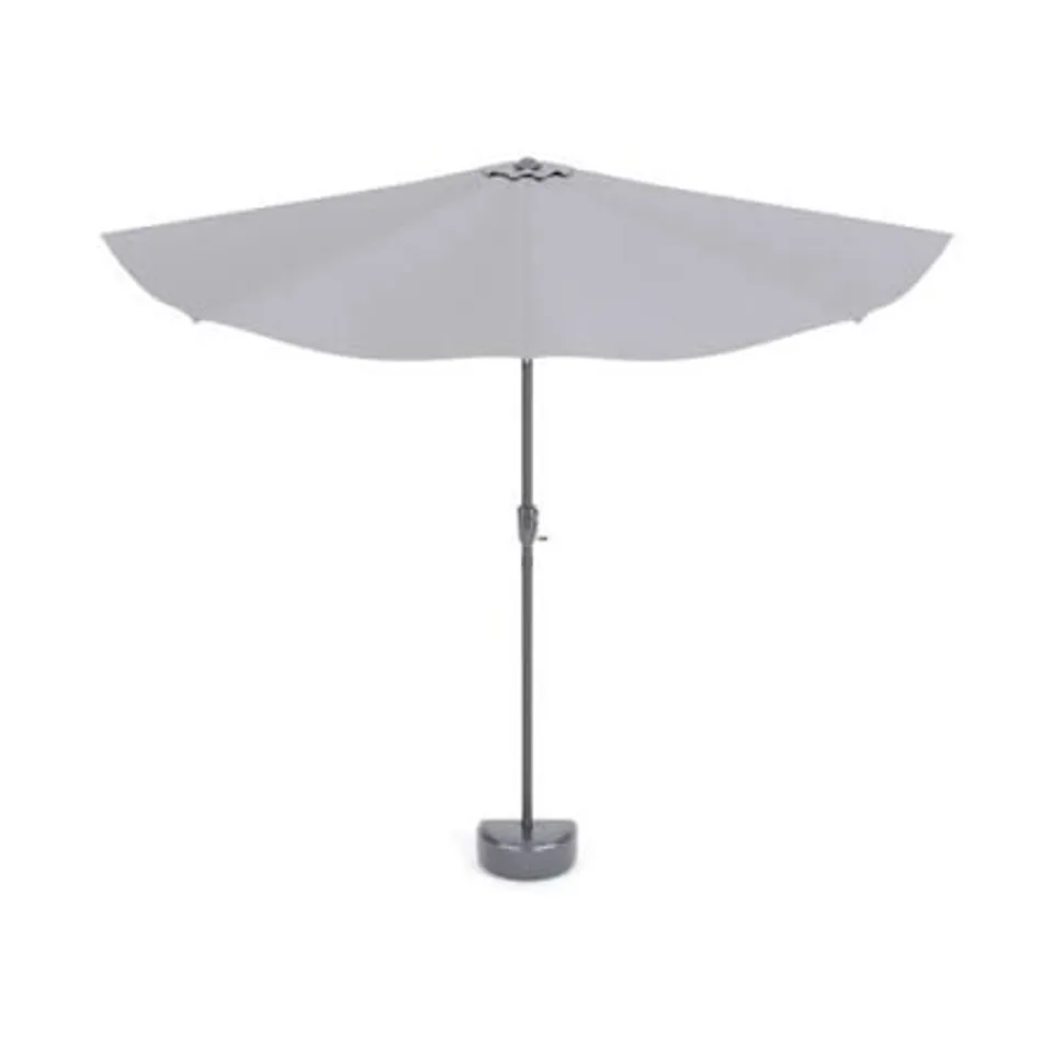 INNOVATORS SPACE SAVING 2.7M X 3.8CM HALF PARASOL