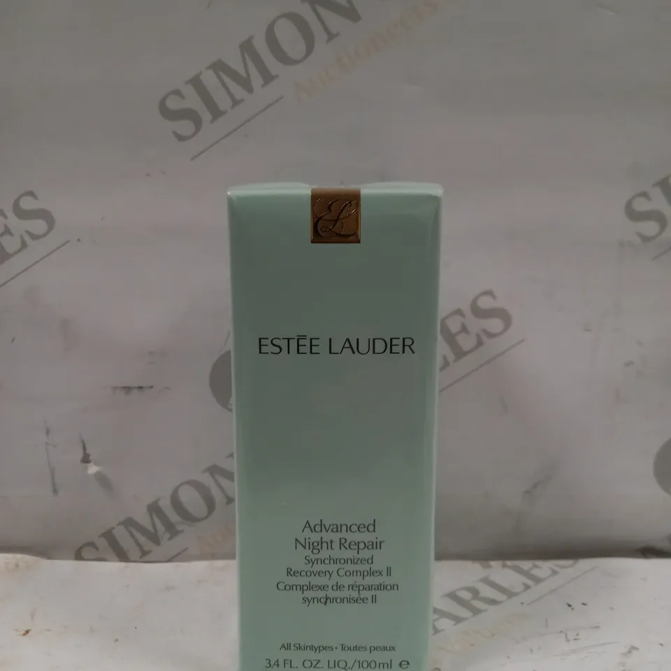 BOXED AND SEALED ESTEE LAUDER ADVANCED NIGHT REPAIR SERUM ALL SKIN TYPES 100ML