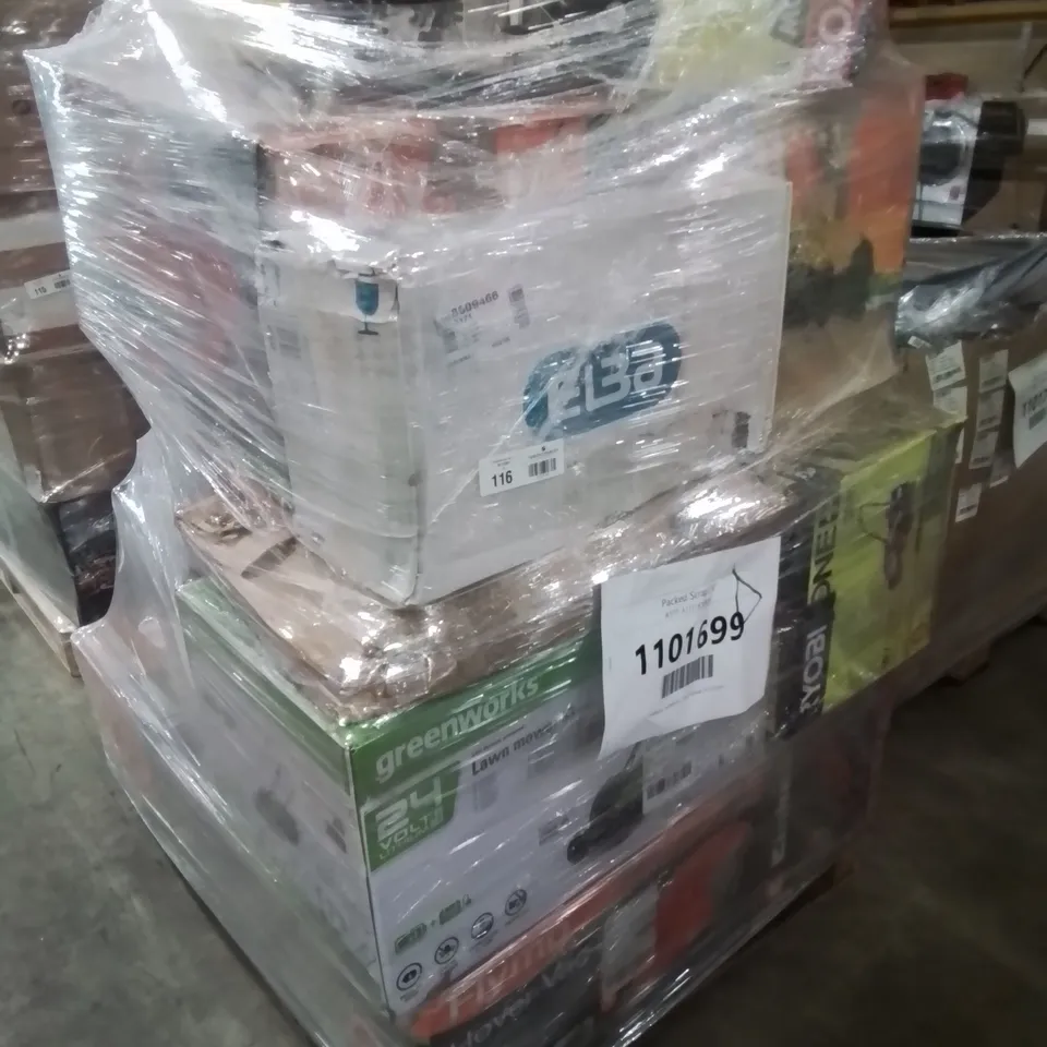 PALLET CONTAINING APPROXIMATELY  19 RAW ELECTRICAL ITEMS TO INCLUDE: