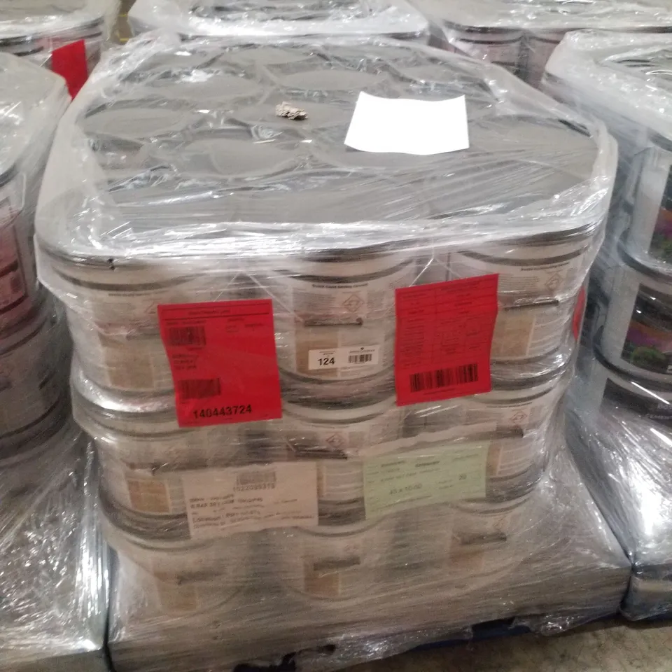 PALLET CONTAINING APPROXIMATELY 45 BUCKETS OF BOSTIK CEMENTONE RAPID SETTING WATERPROOF CEMENT 10KG