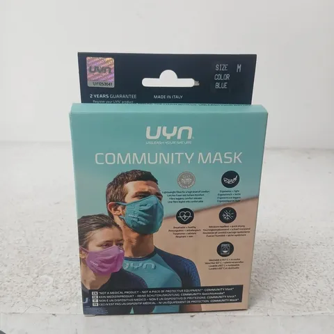 APPROXIMATELY 87 BOXED UYN COMMUNITY MASKS