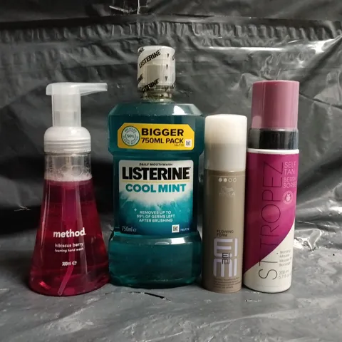 APPROXIMATELY 20 ASSORTED COSMETIC ITEMS TO INCLUDE LISTERINE, METHOD, ETC - COLLECTION ONLY
