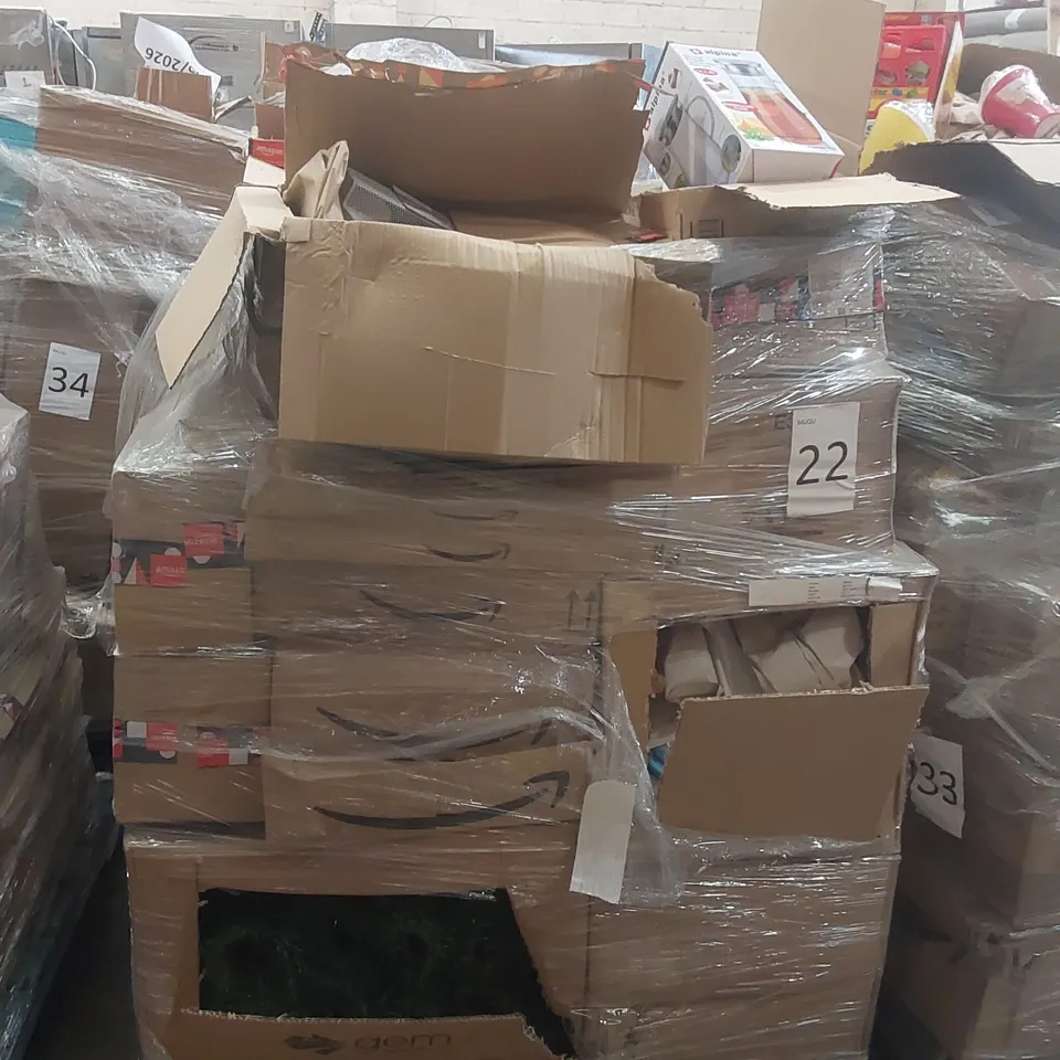 PALLET TO CONTAINING A VERY LARGE QUANTITY OF ASSORTED ITEMS INCLUDING: GLASS CARAFE, ORGANIZADORS, GLASS JARS, BISCUIT TINS ECT