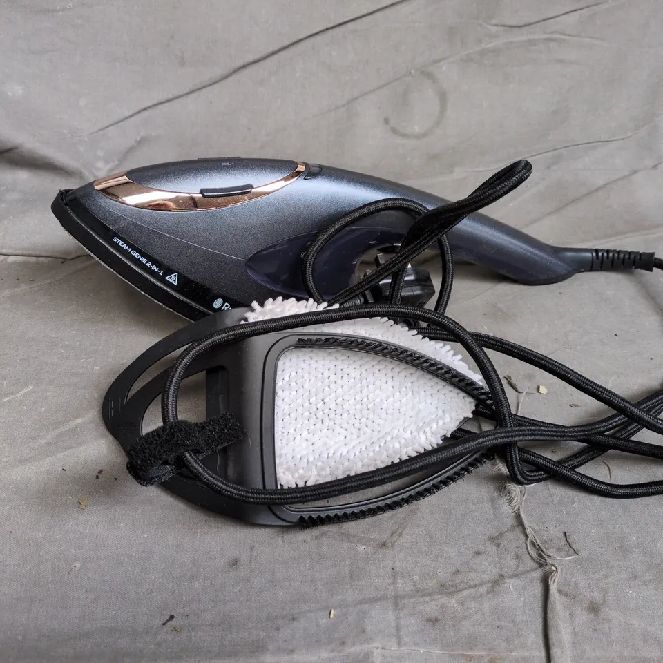 BOXED RUSSELL HOBBS STEAM GENIE HANDHELD STEAMER