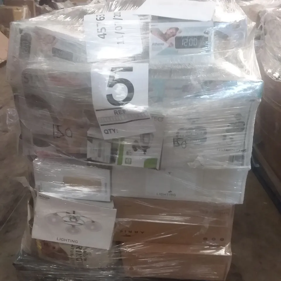 PALLET OF MIXED ELECTRICAL & HOUSEHOLD ITEMS
