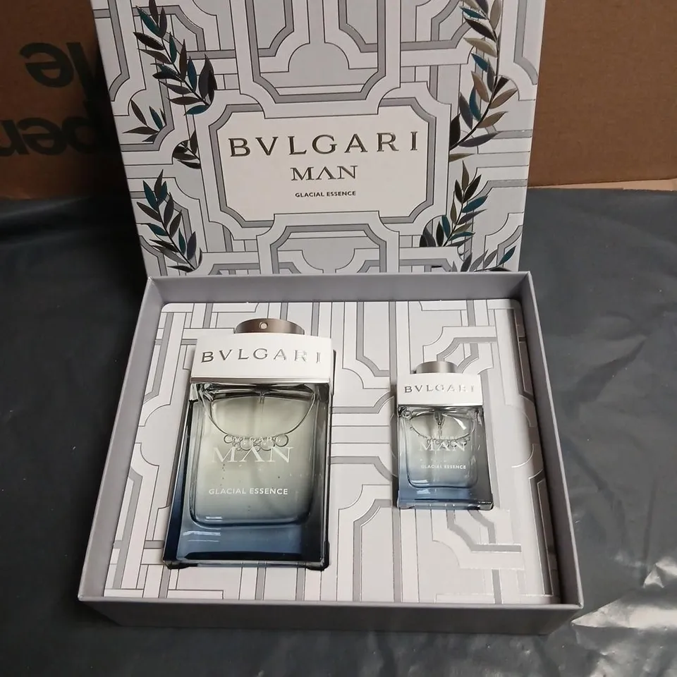 BOXED BVLGARI MAN GLACIAL ESSENCE GIFT SET