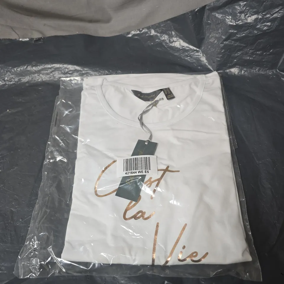 RUSH LANGSFORD C'EST LA VIE T SHIRT 2XL BAGGED