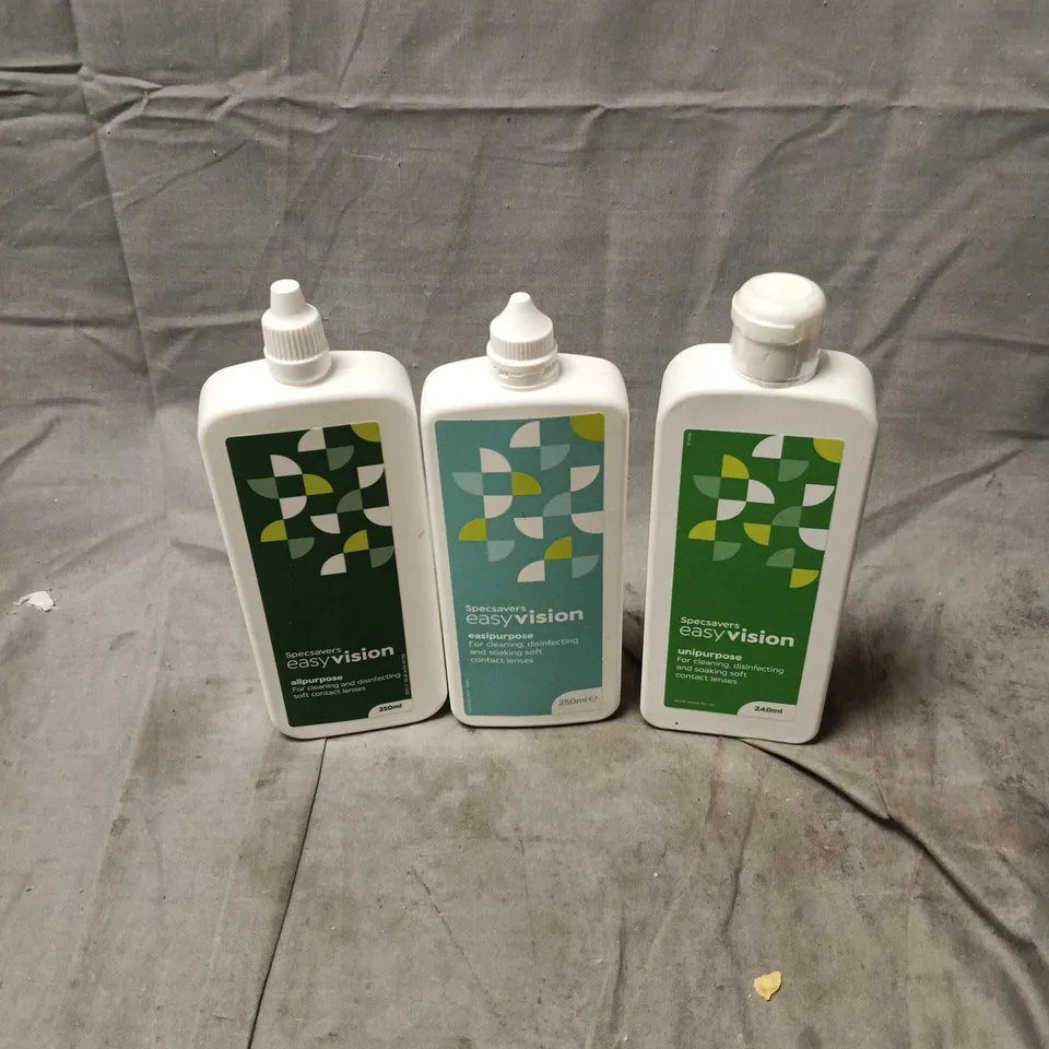 APPROXIMATELY 20 ASSORTED SPECSAVERS CONTACT LENS CLEANSERS 