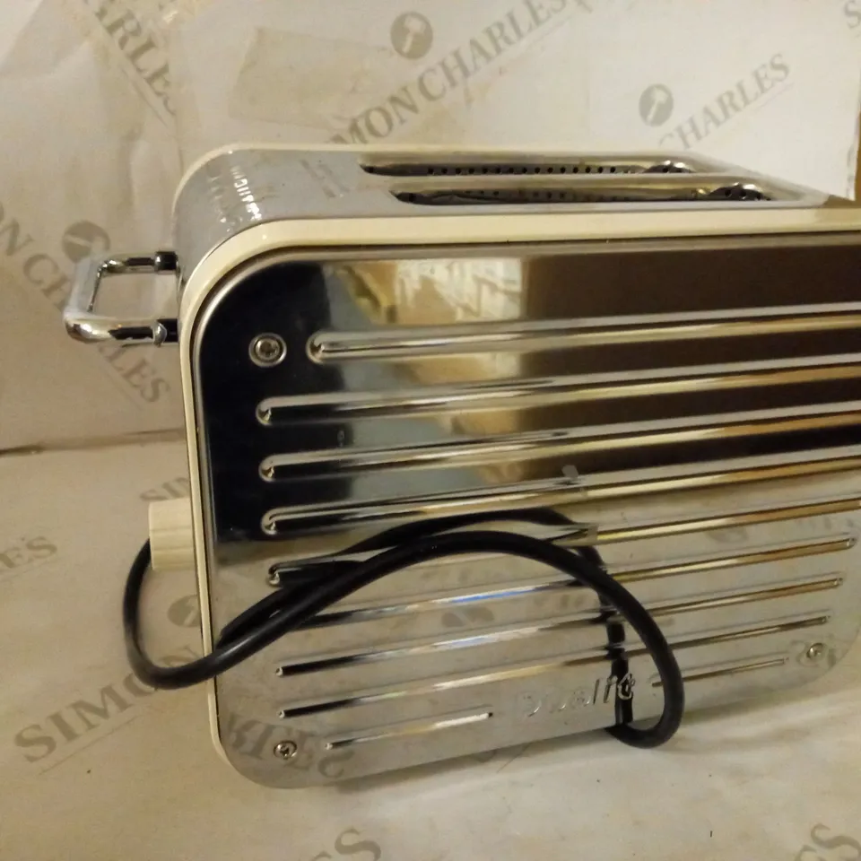 DUALIT CREAM 2-SLOT TOASTER