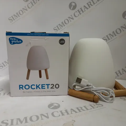 BOXED 'NEW GARDEN' ROCKET20 DESK LIGHT