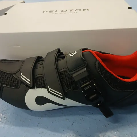 PELOTON CYCLING SHOES – BLACK WITH PINK INTERIOR SIZE 48
