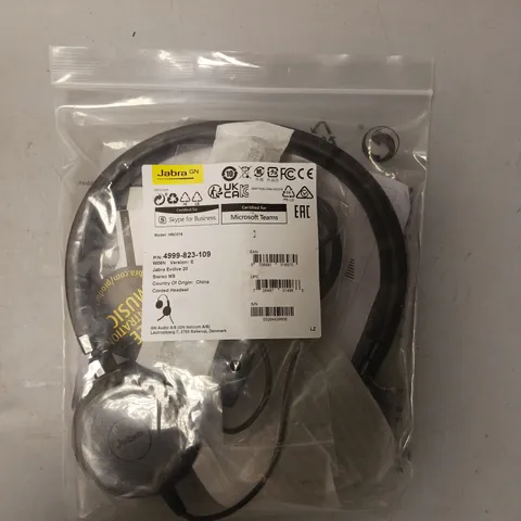 JABRA EVOLVE 20 CORDED USB HEADSET 