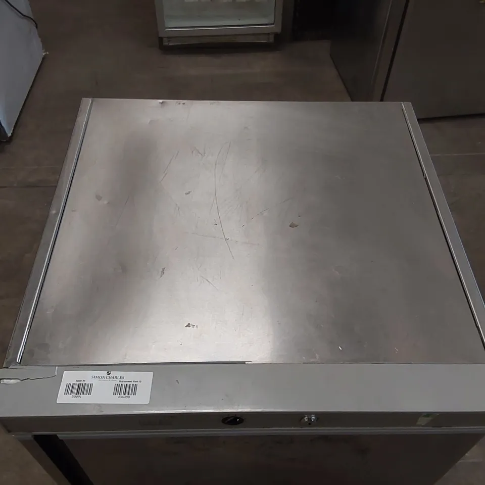 HUSKY COMMERCIAL SINGLE DOOR UNDER COUNTER FREEZER - FSS2H-SD-SS-UK-HT